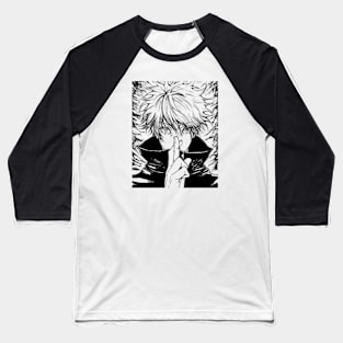 Satoru Gojo Line Art Manga Baseball T-Shirt